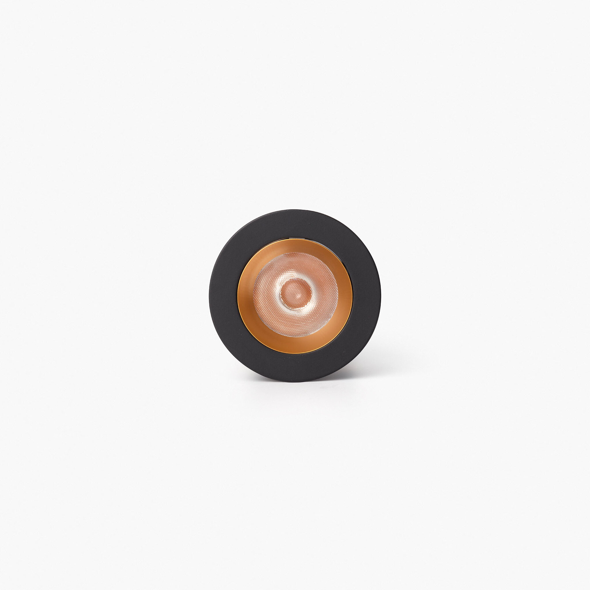 uNO downlight empotrable negro/oro 8W 11° 3000K CRI90