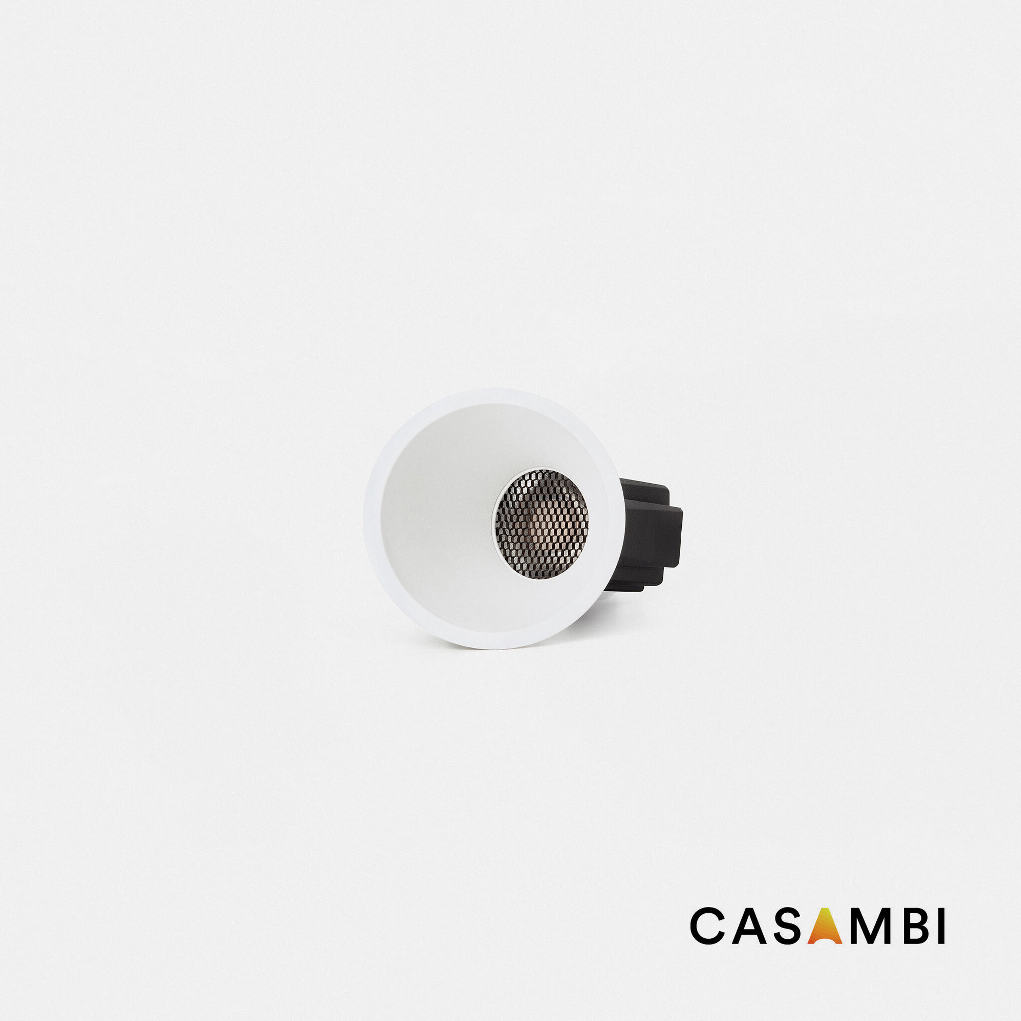 tULIPA downlight empotrable blanco asimétrico 7W 24° 2700K CRI90 Casambi