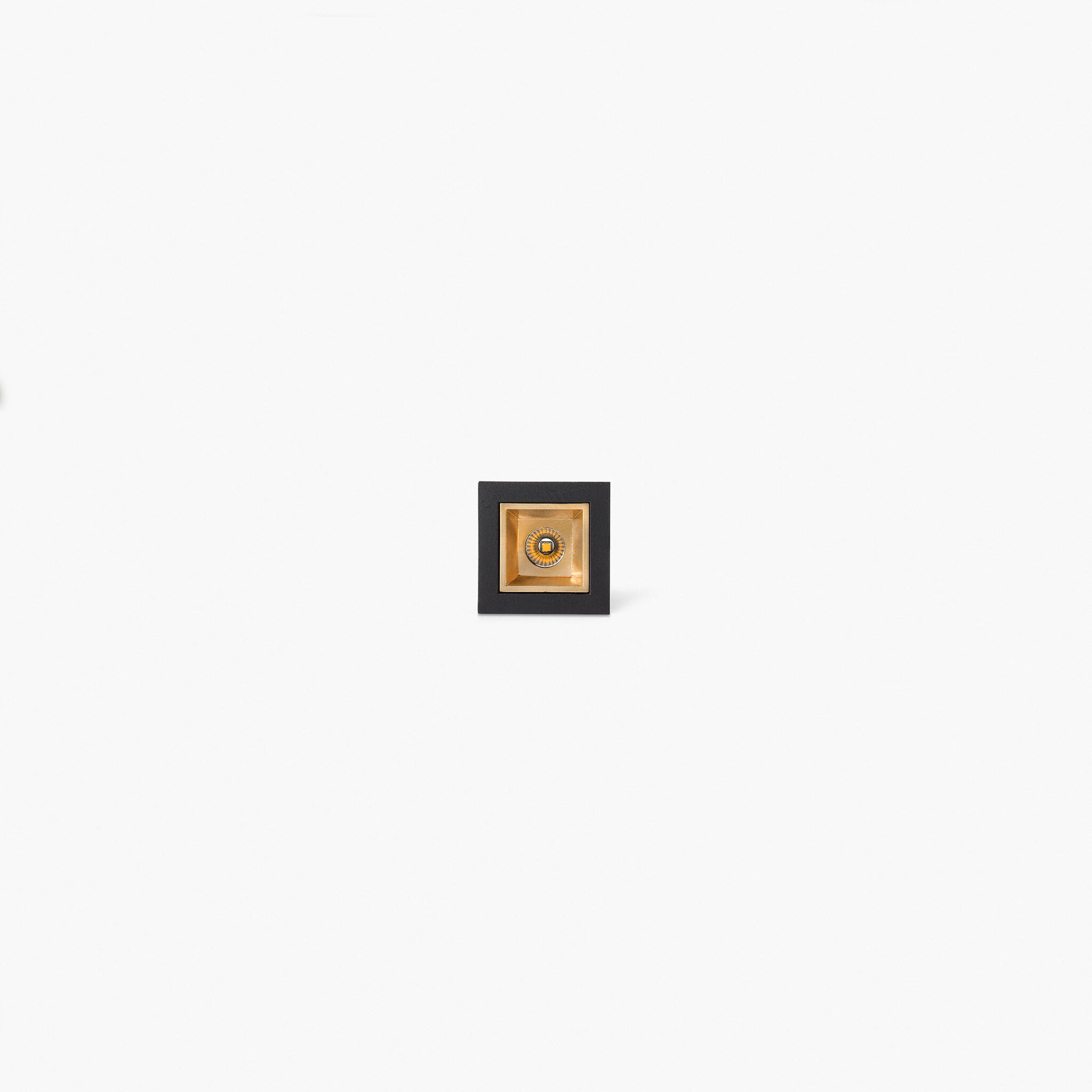 tROOP empotrable 2W negro-oro 48° 2700K CRI90