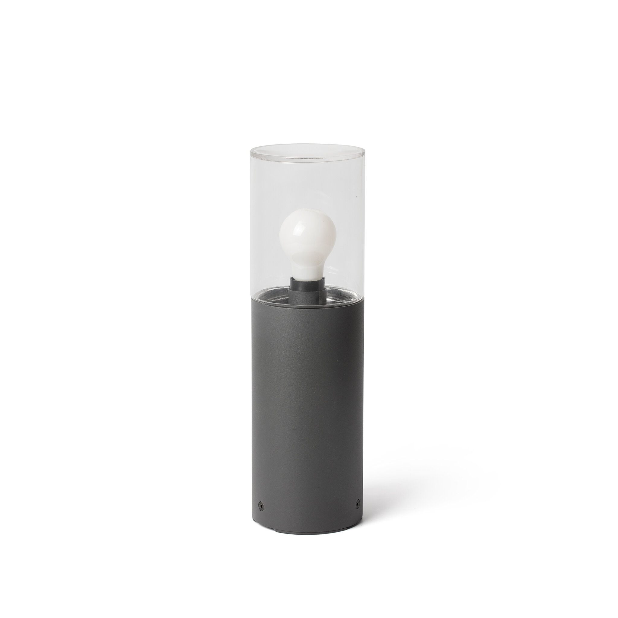 kILA 400 Lámpara baliza gris oscuro transparente