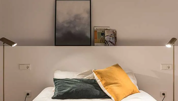 iluminación en una habitación