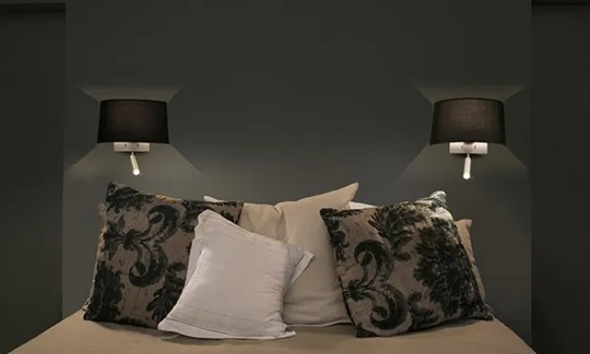 como iluminar un dormitorio con LED