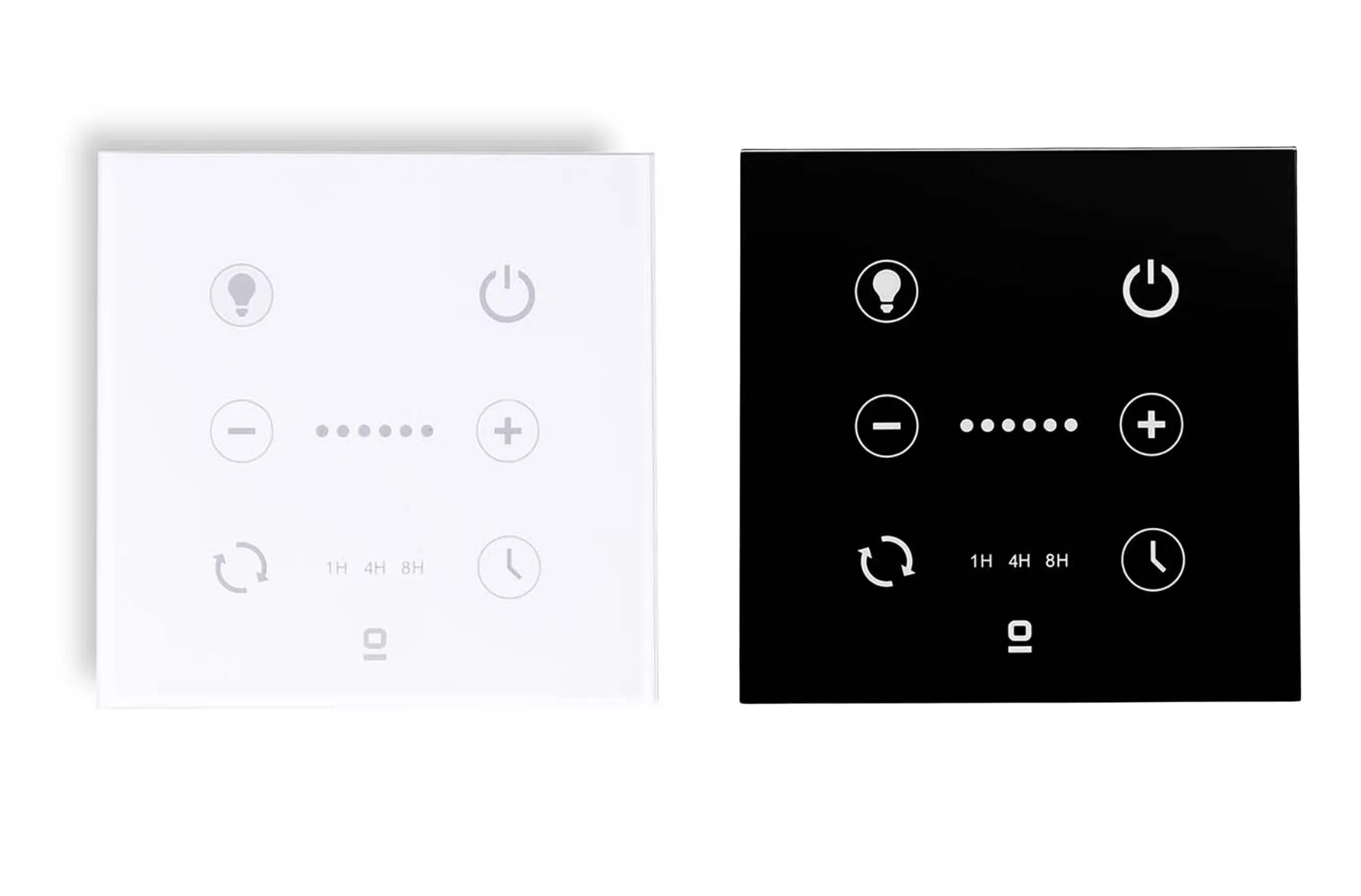 Controladores de pared de cristal para ventiladores de techo