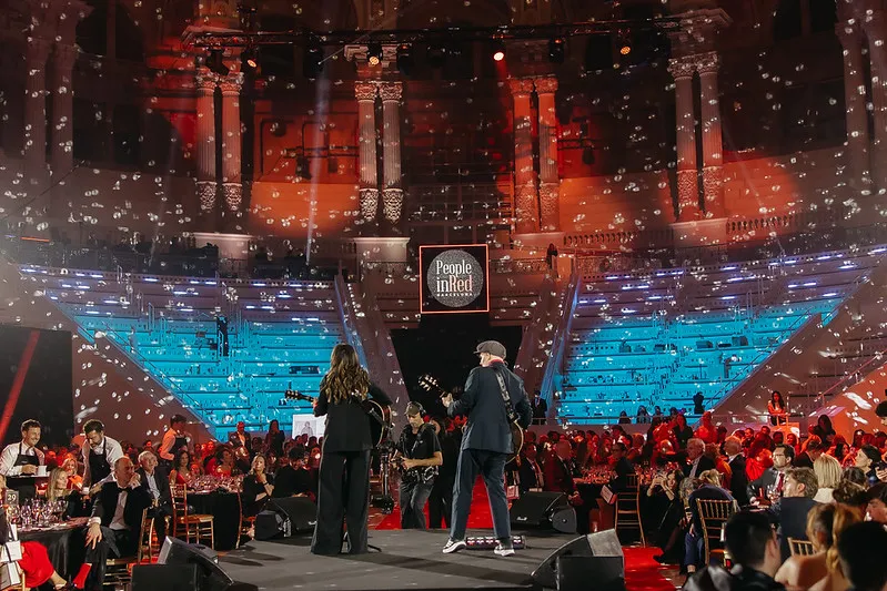 Amaral delivered one of the most emotional moments of the People in Red 2026 gala