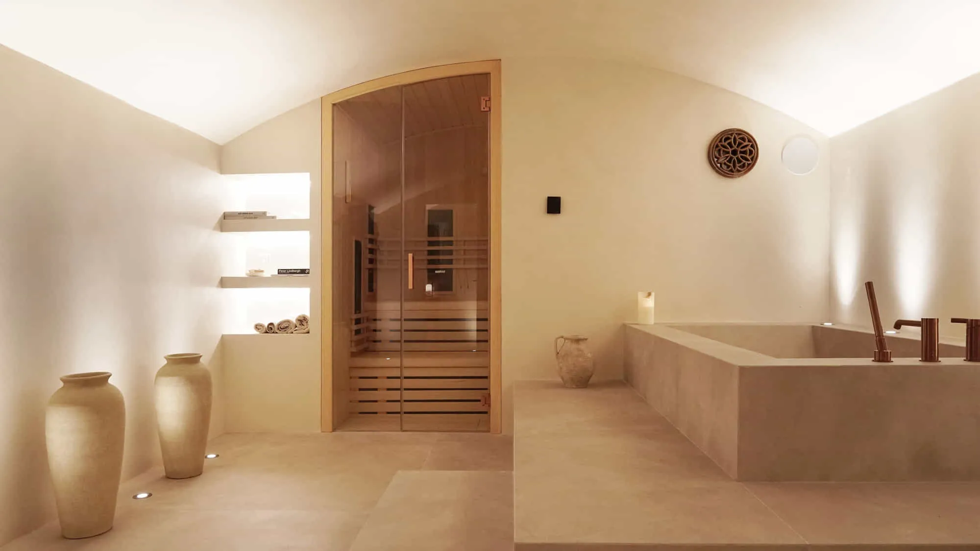 A spa in Teià designed by Vívíd Arquitectura