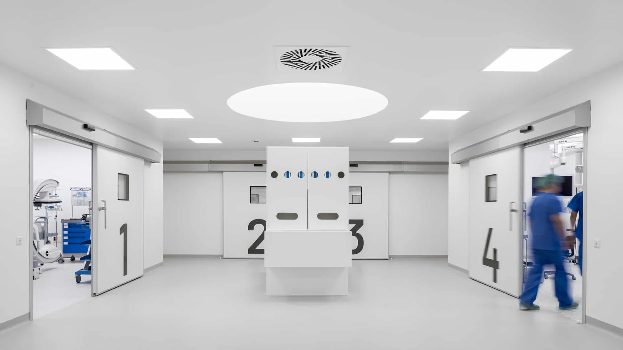 Reinräume des Hospital Vithas Esplugues